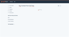 Desktop Screenshot of inbound.org