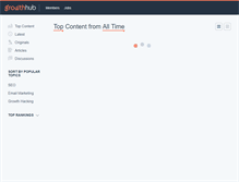 Tablet Screenshot of inbound.org